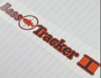 Bass Tracker I Target 1970'S Boat Logo Decal